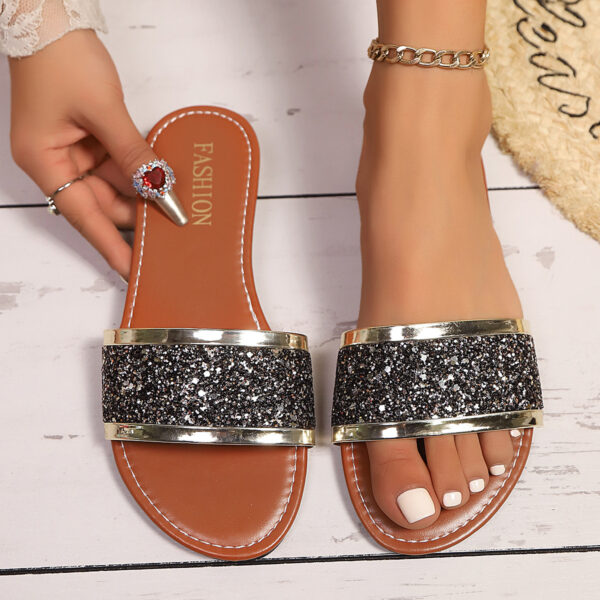 Fashion Casual Plus Size Outdoor Beach Simple Flat Slippers - Image 8