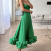 Fashion Suspenders Large Flower Swing Three-dimensional Flower A- Line Skirt Womens Clothing - Image 10