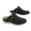 Women's Wedge Rivet Metal Buckle Closed-toe Slippers - Image 2